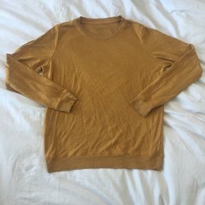 Everlane Mustered Yellow Sweatshirt sz M